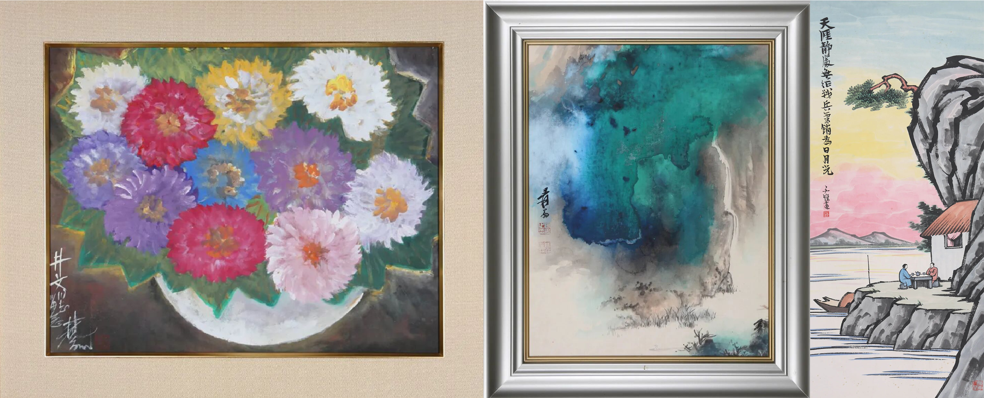 [Yijia News] Japanese Sakura Auction Launches Masterpieces, Featuring Works by Lin Fengmian and Zhang Daqian